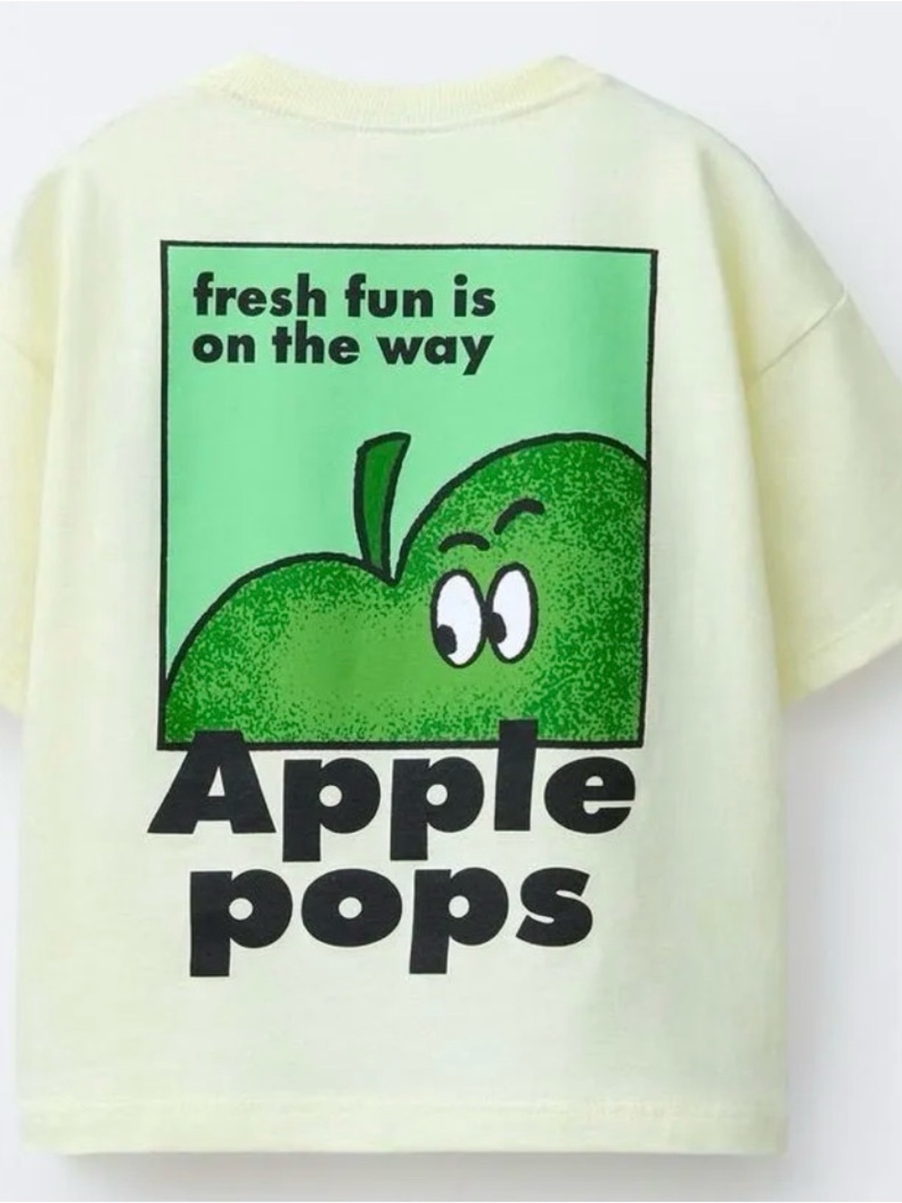 Zara Apple print boys t-shirt